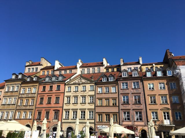 Das historische Zentrum der polnischen Hauptstadt Warschau.