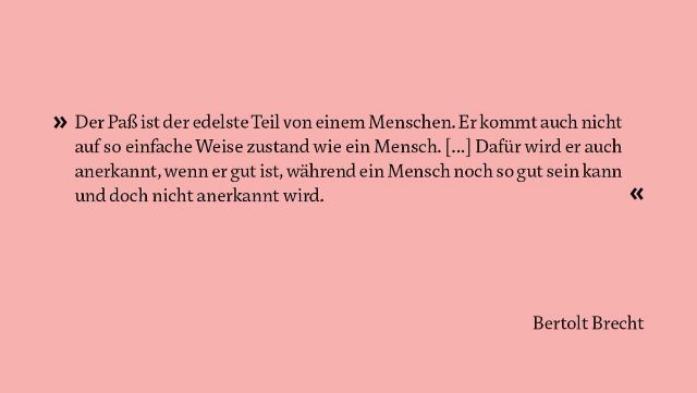 Zitat Bertold Brecht