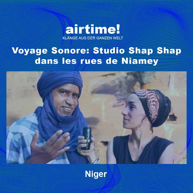 Die Künsterlin Sakina nimmt uns mit durch die Strassen von Niamey, Niger