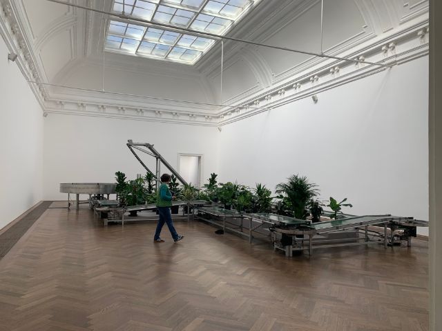 Bild der zweiten Installation der Ausstellung "Sumber Alam".