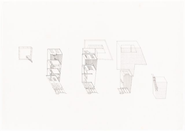 Gebäudeskizze von Tony Fretton